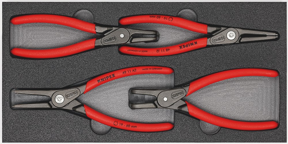 Knipex Gereedschapset Basic Chrom, 00 20 01 V17