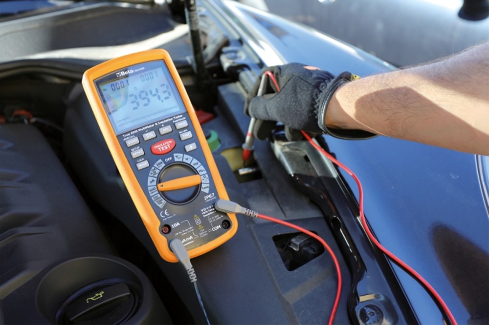 Beta Multimeter/Ohmmeter voor hoog voltage isolatie testen. TRUE RMS